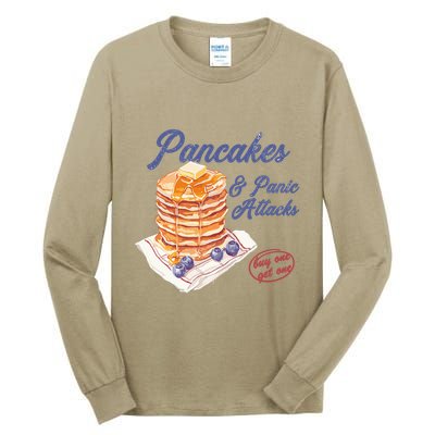 Pancakes And Panic Attacks Tall Long Sleeve T-Shirt