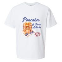 Pancakes And Panic Attacks Sueded Cloud Jersey T-Shirt