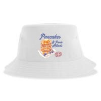 Pancakes And Panic Attacks Sustainable Bucket Hat