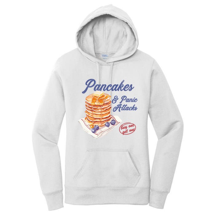 Pancakes And Panic Attacks Women's Pullover Hoodie