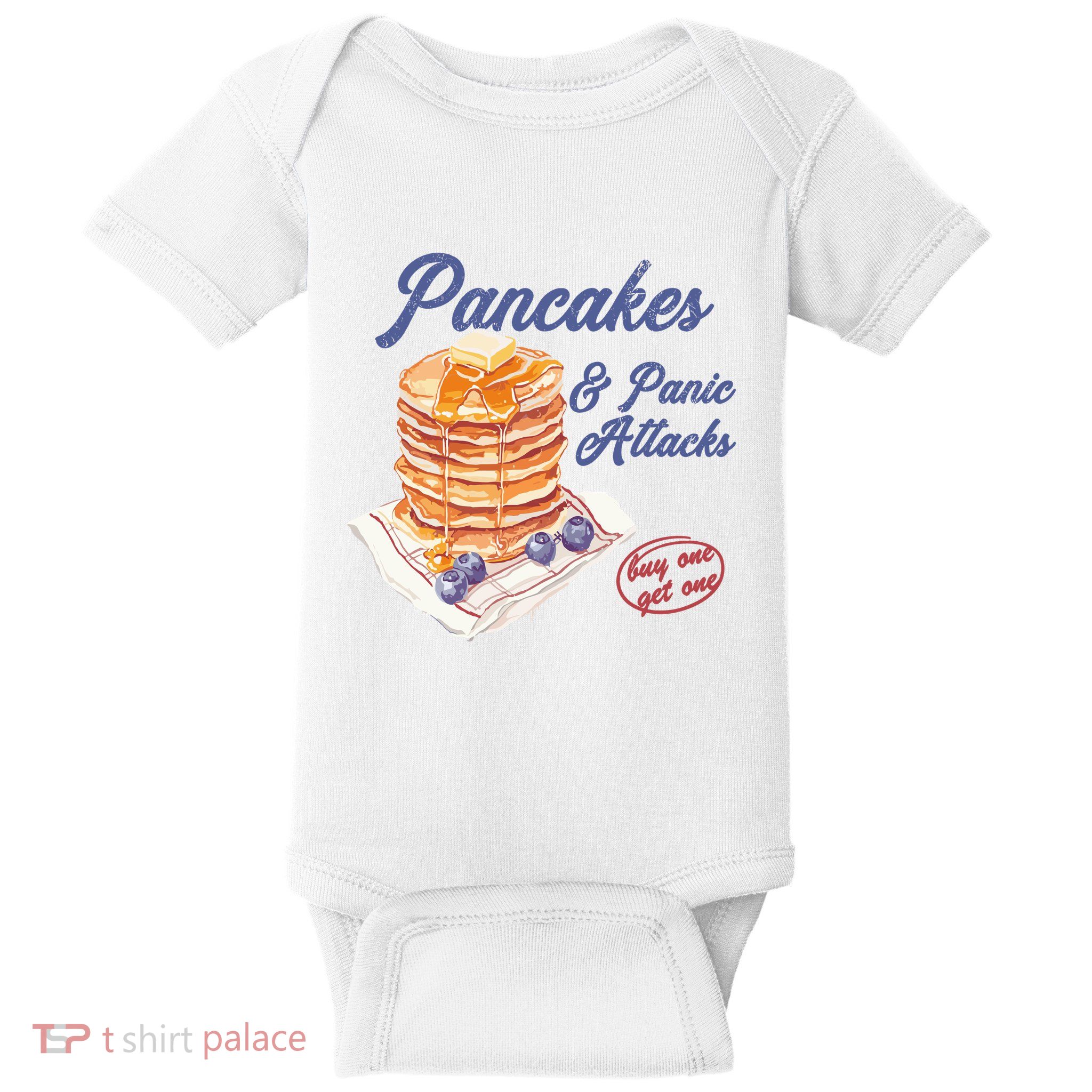 Pancakes And Panic Attacks Baby Bodysuit