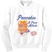 Pancakes And Panic Attacks Kids Sweatshirt
