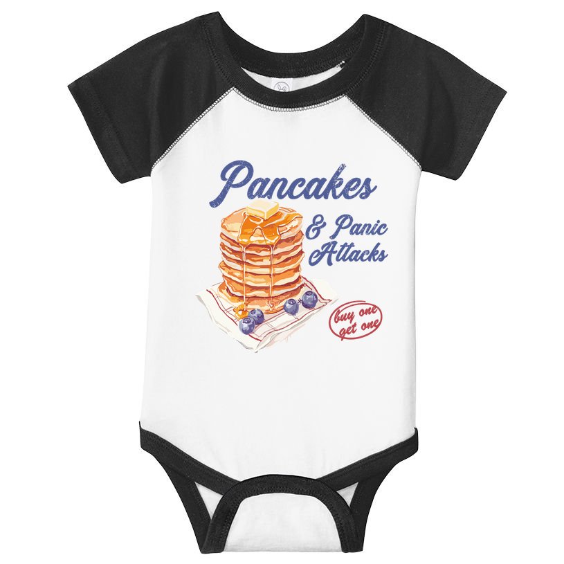 Pancakes And Panic Attacks Infant Baby Jersey Bodysuit