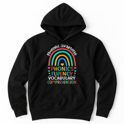 Phonemic Awareness Phonics Fluency Vocabulary Comprehension Hoodie