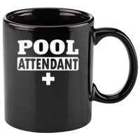 Pool Attendant 11oz C Handle Ceramic Mug