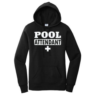 Pool Attendant Women's Pullover Hoodie