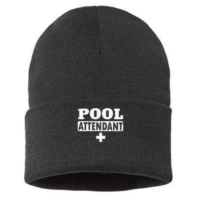Pool Attendant Sustainable Knit Beanie