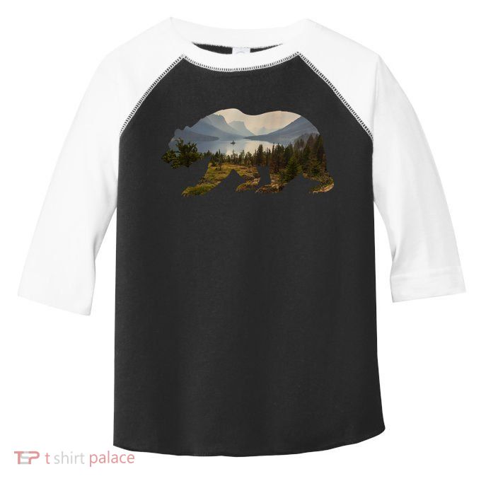 Preserve And Protect Vintage National Park Bear Wildlife Meaningful Gift Toddler Fine Jersey T-Shirt
