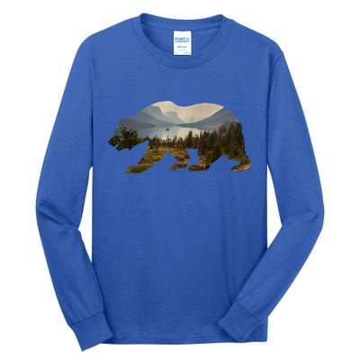 Preserve And Protect Vintage National Park Bear Wildlife Meaningful Gift Tall Long Sleeve T-Shirt
