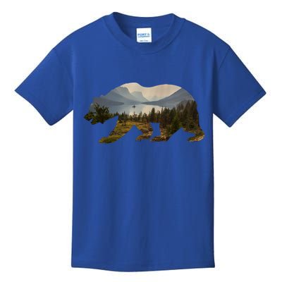 Preserve And Protect Vintage National Park Bear Wildlife Meaningful Gift Kids T-Shirt