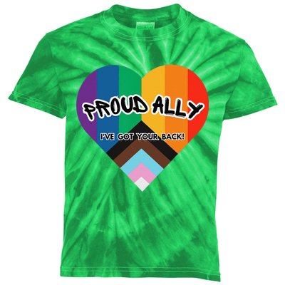 Proud Ally Kids Tie-Dye T-Shirt