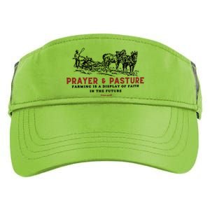 Prayer And Pasture Farmers Wife Gifts Adult Drive Performance Visor