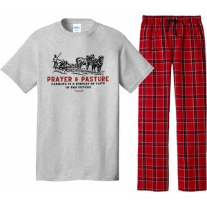 Prayer And Pasture Farmers Wife Gifts Pajama Set