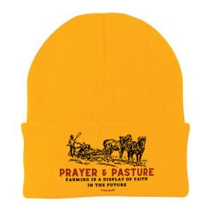 Prayer And Pasture Farmers Wife Gifts Knit Cap Winter Beanie