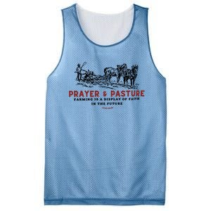 Prayer And Pasture Farmers Wife Gifts Mesh Reversible Basketball Jersey Tank