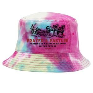 Prayer And Pasture Farmers Wife Gifts Tie-Dyed Bucket Hat