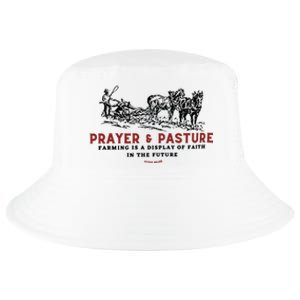 Prayer And Pasture Farmers Wife Gifts Cool Comfort Performance Bucket Hat