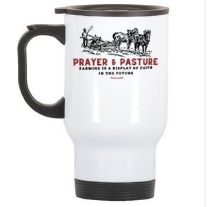 Prayer And Pasture Farmers Wife Gifts Stainless Steel Travel Mug