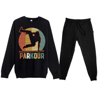 Parkour Apparel Premium Crewneck Sweatsuit Set