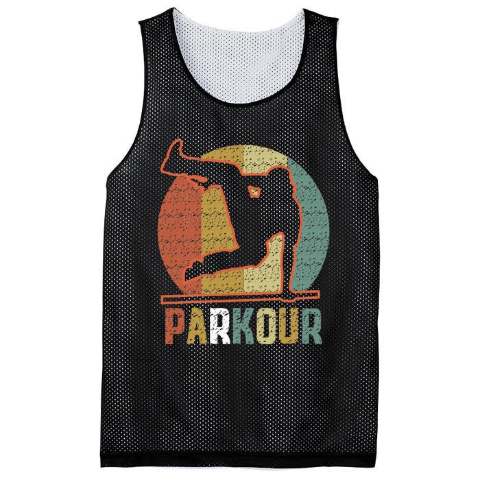 Parkour Apparel Mesh Reversible Basketball Jersey Tank