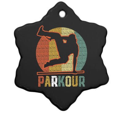 Parkour Apparel Ceramic Star Ornament