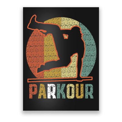 Parkour Apparel Poster