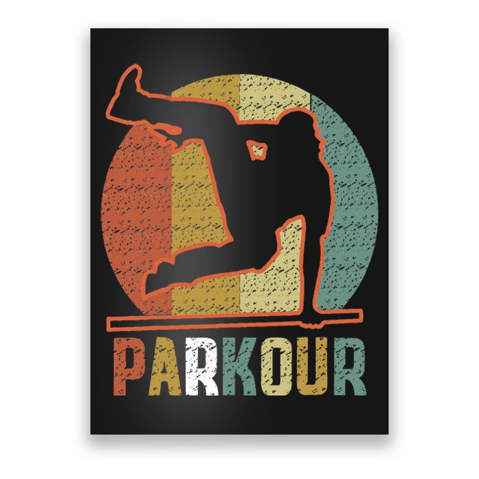 Parkour Apparel Poster