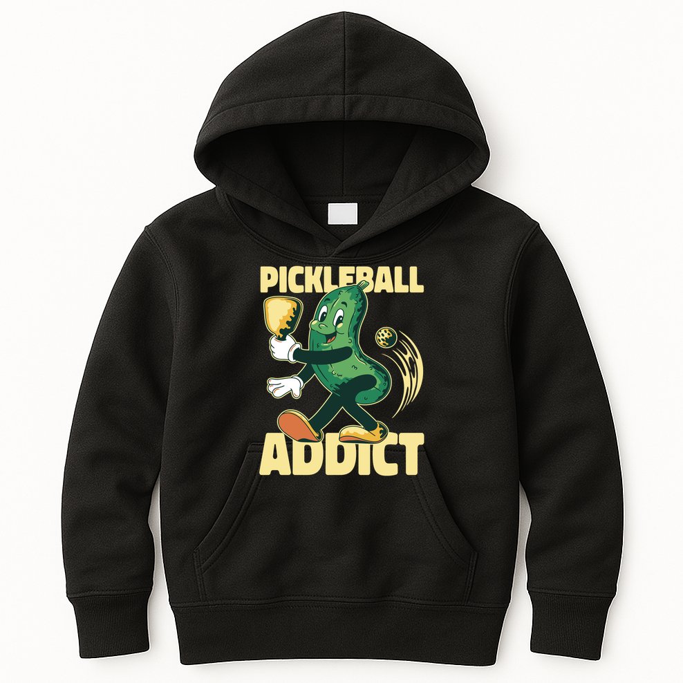 Pickleball Addict Kids Hoodie