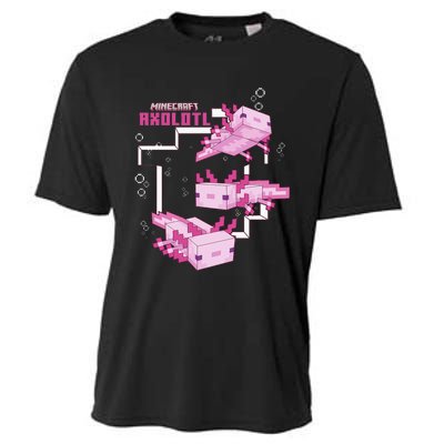 Pink Axolotl Pond Cooling Performance Crew T-Shirt