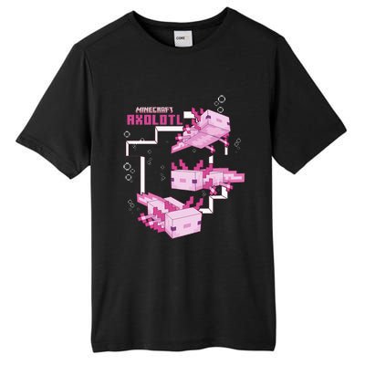 Pink Axolotl Pond Tall Fusion ChromaSoft Performance T-Shirt