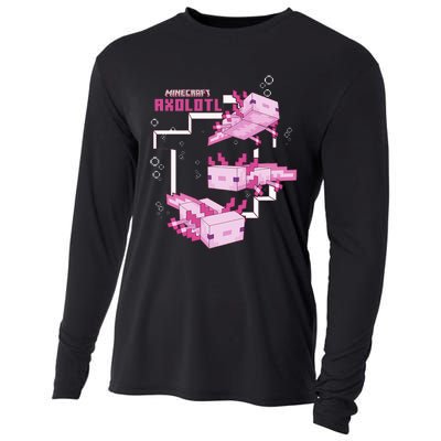 Pink Axolotl Pond Cooling Performance Long Sleeve Crew