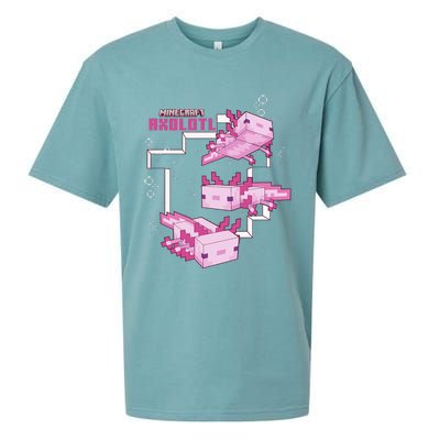 Pink Axolotl Pond Sueded Cloud Jersey T-Shirt