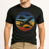 Plane Aviation Planes Lover Cooling Performance Crew T-Shirt