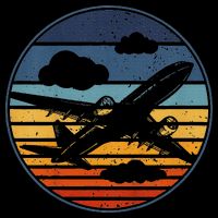 Plane Aviation Planes Lover Cooling Performance Crew T-Shirt