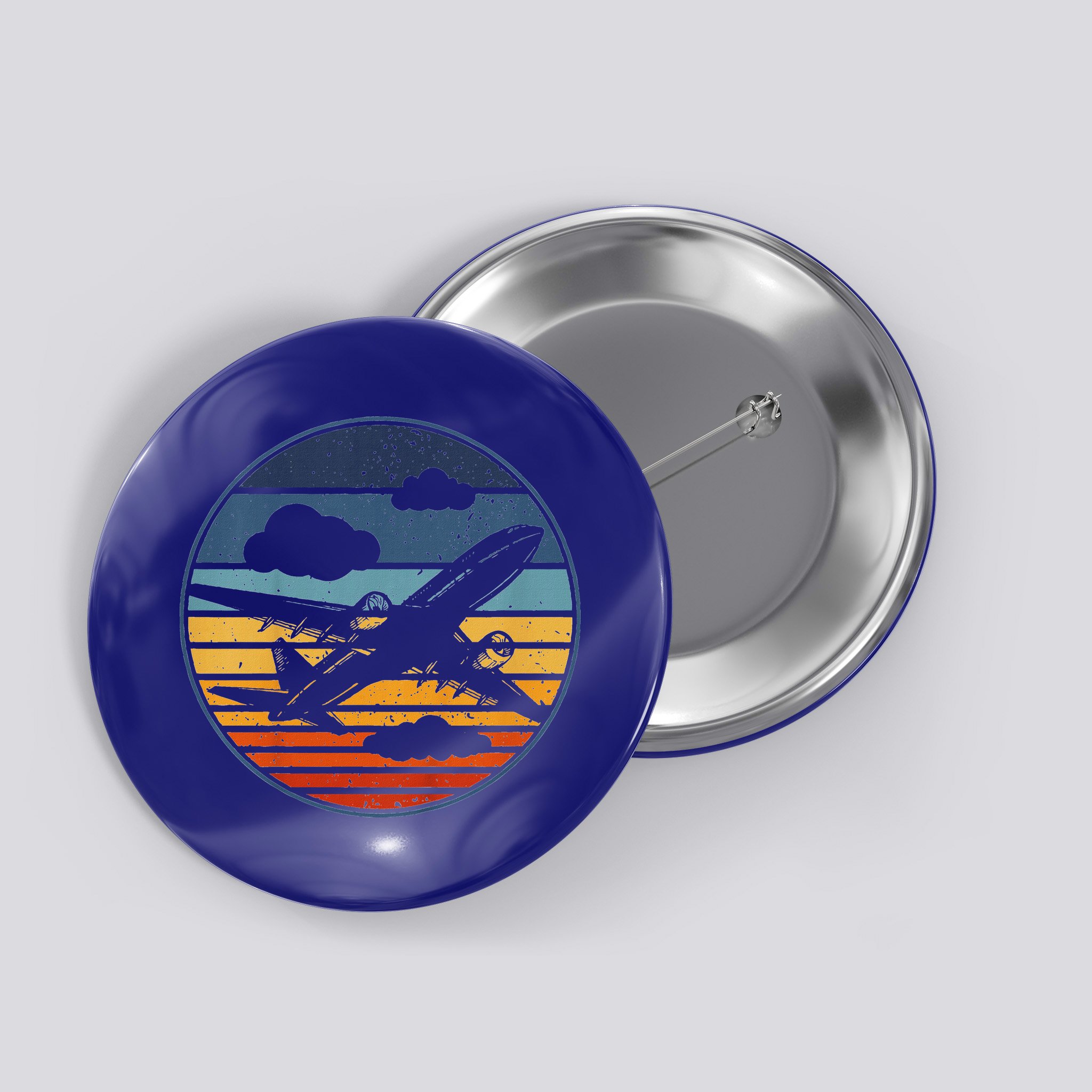 Plane Aviation Planes Lover Button