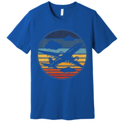 Plane Aviation Planes Lover Premium T-Shirt