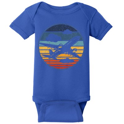 Plane Aviation Planes Lover Baby Bodysuit