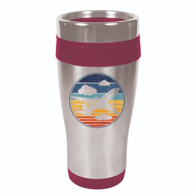 Plane Aviation Planes Lover 16oz Travel Tumbler