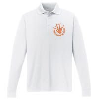 Prayer And Pasture Farmers Wife Gifts Performance Long Sleeve Polo