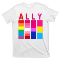 Proud Ally Pride Rainbow LGBT Ally T-Shirt