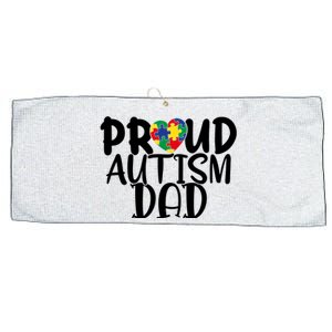 Proud Autism Large Microfiber Waffle Golf Towel