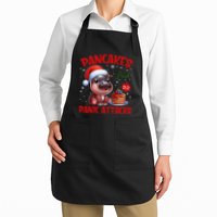 Pancakes And Panic Attacks Funny Moo Deng Pancake Christmas Apron