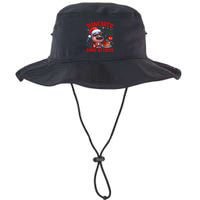 Pancakes And Panic Attacks Funny Moo Deng Pancake Christmas Bucket Hat