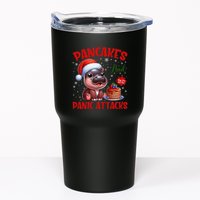 Pancakes And Panic Attacks Funny Moo Deng Pancake Christmas Tumbler