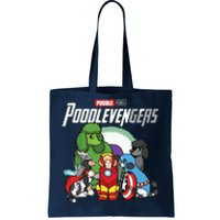 POODLEVENGER Assemble Poodle Super Dog Poodle Dog Lover Tote Bag