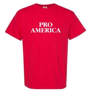 Pro America President Trump 2024 Patriotic Garment-Dyed Heavyweight T-Shirt