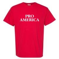 Pro America President Trump 2024 Patriotic Garment-Dyed Heavyweight T-Shirt