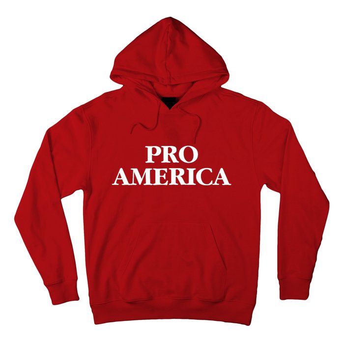 Pro America President Trump 2024 Patriotic Hoodie