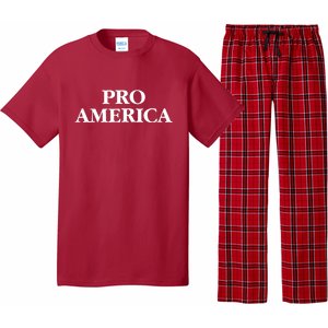 Pro America President Trump 2024 Patriotic Pajama Set