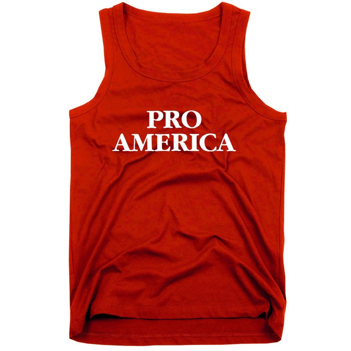 Pro America President Trump 2024 Patriotic Tank Top